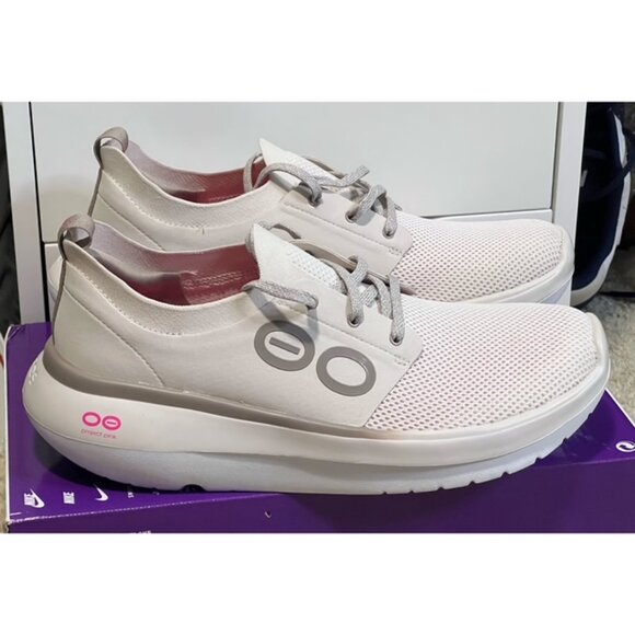 Oofos Oomy Stride Project Pink Recovery Shoes Size Men 10.5 Brand New No Box - Picture 1 of 11